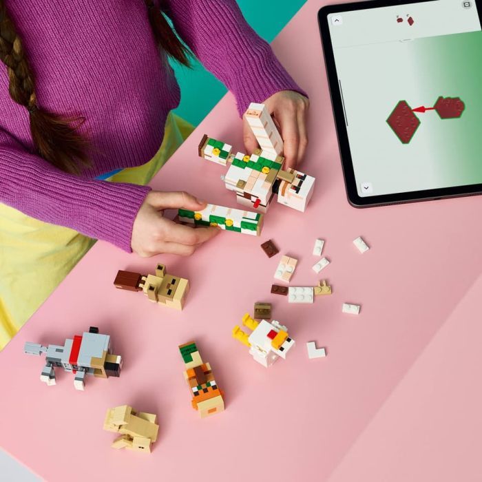 Конструктор LEGO Minecraft Куриный Жокей: атака в пустыне (21592) изображение 9