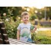 Футболка детская Breeze с динозавром (13491-86B-gray) изображение 6
