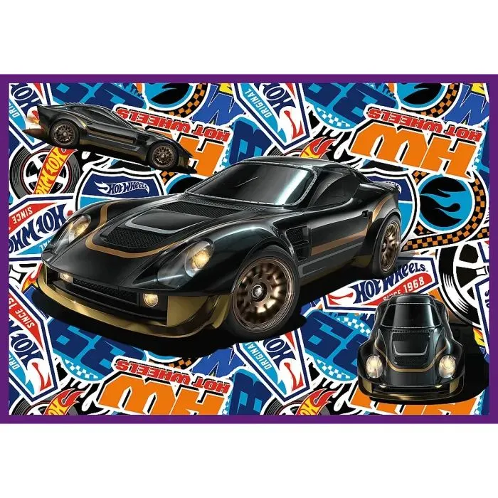 Пазл Trefl Hot Wheels Гоновчний автомобіль 4х 250 елементів (5900511133127) зображення 5