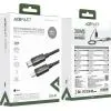 Дата кабель USB 2.0 AM to Lightning 1.2m 30W nylon black Acefast (6974316285410) изображение 5