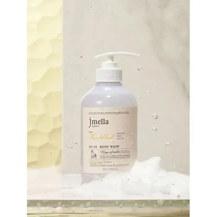 Гель для душа Jmella Lime & Basil 500 мл (8809711716826) изображение 3