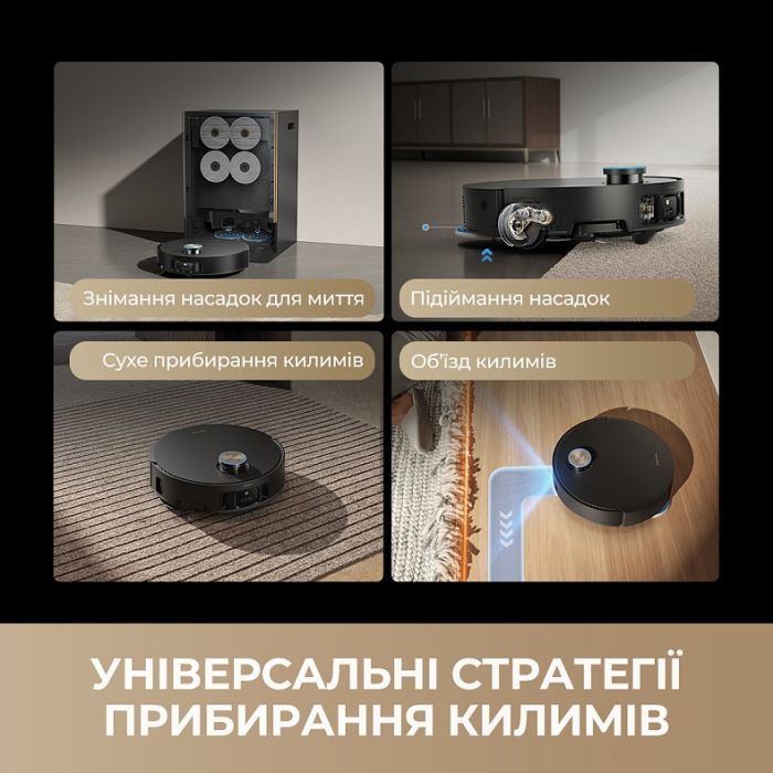 Пилосос Dreame Bot MatriX 10 Ultra Black (RLX95CE-bl) зображення 12
