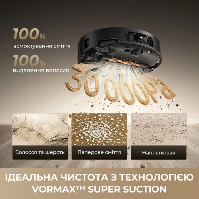 Пилосос Dreame Bot MatriX 10 Ultra White (RLX95CE-wh) зображення 2