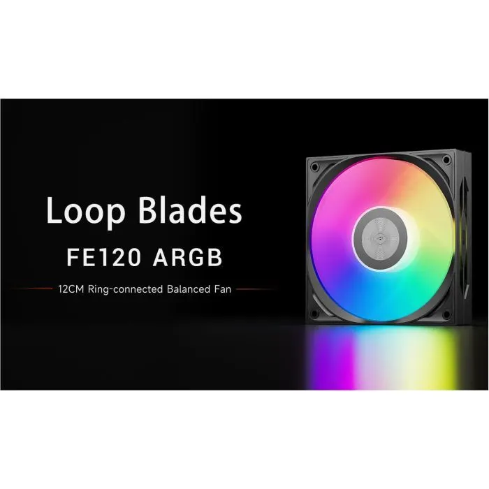 Кулер для корпуса PcCooler FE120 ARGB BK изображение 7
