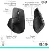 Мышка Logitech MX Master 4 for Mac Performance Bluetooth Space Black (910-007577) изображение 12