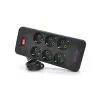 Сетевой фильтр питания Meilepai F33, 6 роз EU Black (F33-Black)