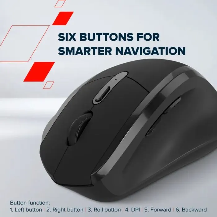 Мишка Canyon OnClick 17 Wireless Black (CNE-CMSW17B) зображення 8