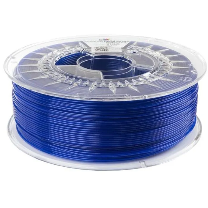 Пластик для 3D-принтера Spectrum PETG Premium HS Transparent 1.75mm 1kg Blue (81550) изображение 2