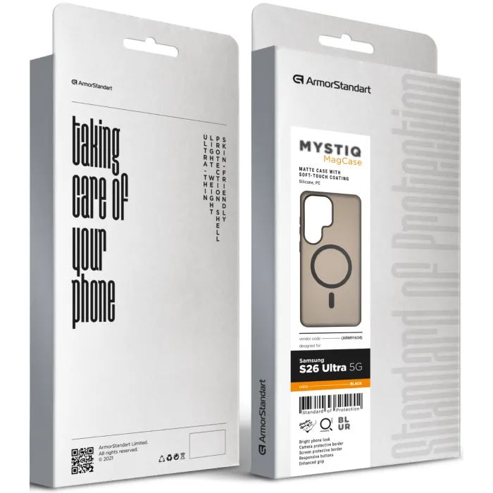 Чехол для мобильного телефона Armorstandart Mystiq MagCase Samsung S26 Ultra 5G Turquoise (ARM91637) изображение 3