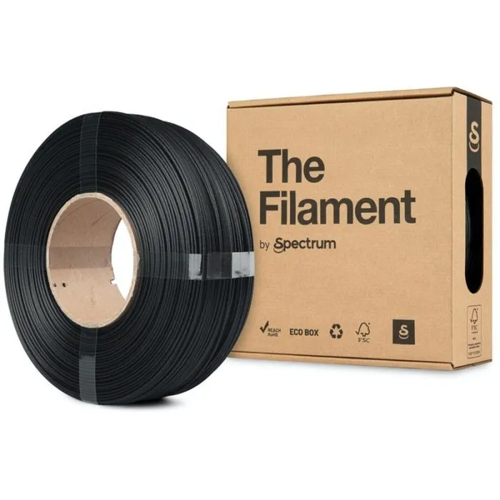 Пластик для 3D-принтера The Filament PETG CF 1.75mm 1kg ReFill BLACK (TF-24114) изображение 3