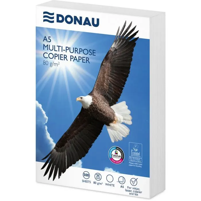 Бумага Donau A5 80г/м2 500арк Copier paper (5901498141457) изображение 3