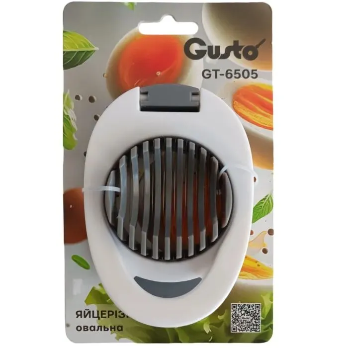 Яйцерізка Gusto овальна (GT-6505) зображення 2