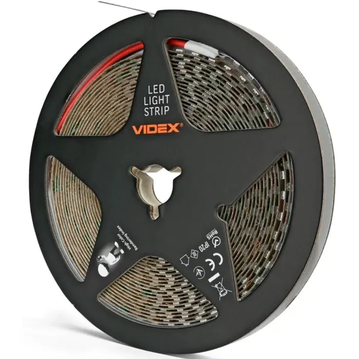 Світлодіодна стрічка Videx DC24V 60W 5M 3000K Ra98 IP20 5м (VL-LST28144-24123-B5) зображення 2