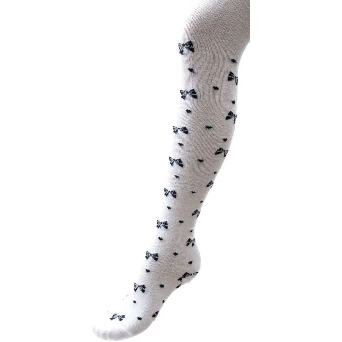 Колготки детские UCS Socks с бантиками (M0C0301-2034-3G-white)