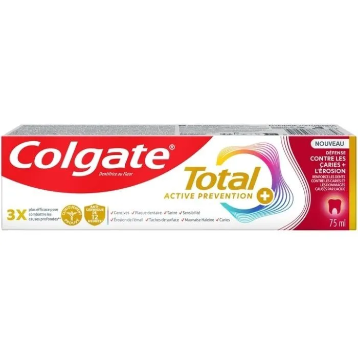 Зубна паста Colgate Total Active Protection+ 75 мл (8718951778856) зображення 2