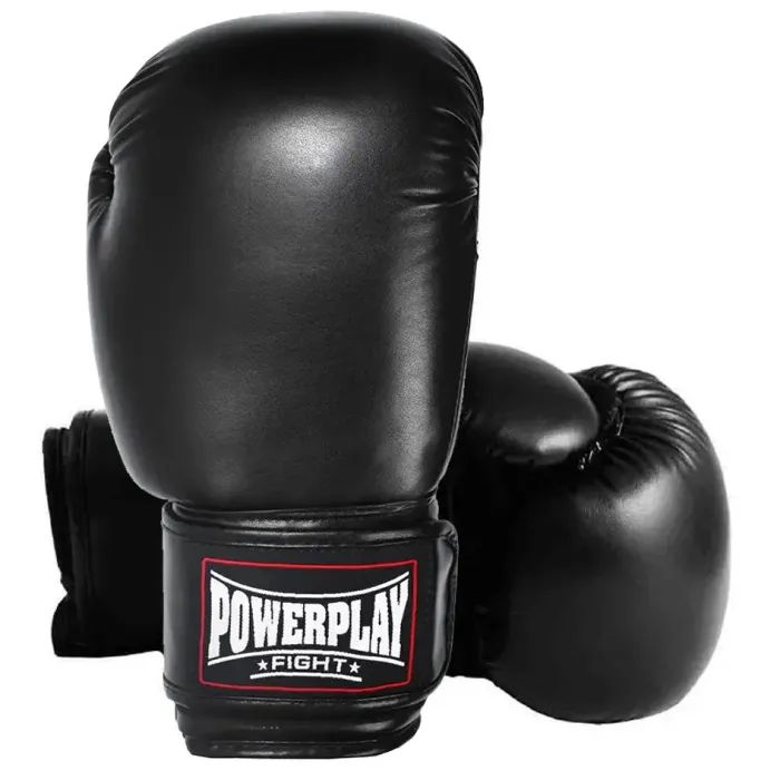 Боксерські рукавички PowerPlay 3004 Classic Чорні 8 унцій (PP_3004_8oz_Black)
