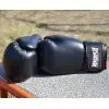 Боксерські рукавички PowerPlay 3004 Classic Чорні 6 унцій (PP_3004_6oz_Black) зображення 5