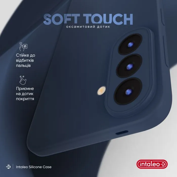 Чохол до мобільного телефона Intaleo Silicone Samsung Galaxy S26 Dark Blue (1283126637483) зображення 2