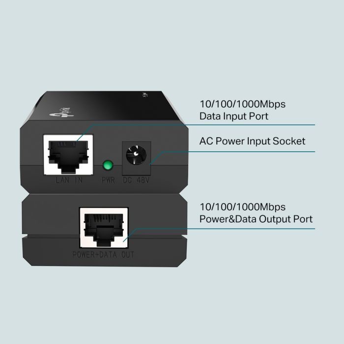 Адаптер PoE TP-Link TL-PoE150S зображення 6