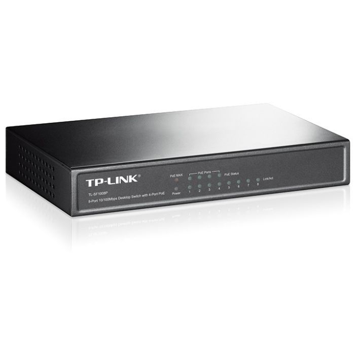 Коммутатор сетевой TP-Link TL-SF1008P изображение 4