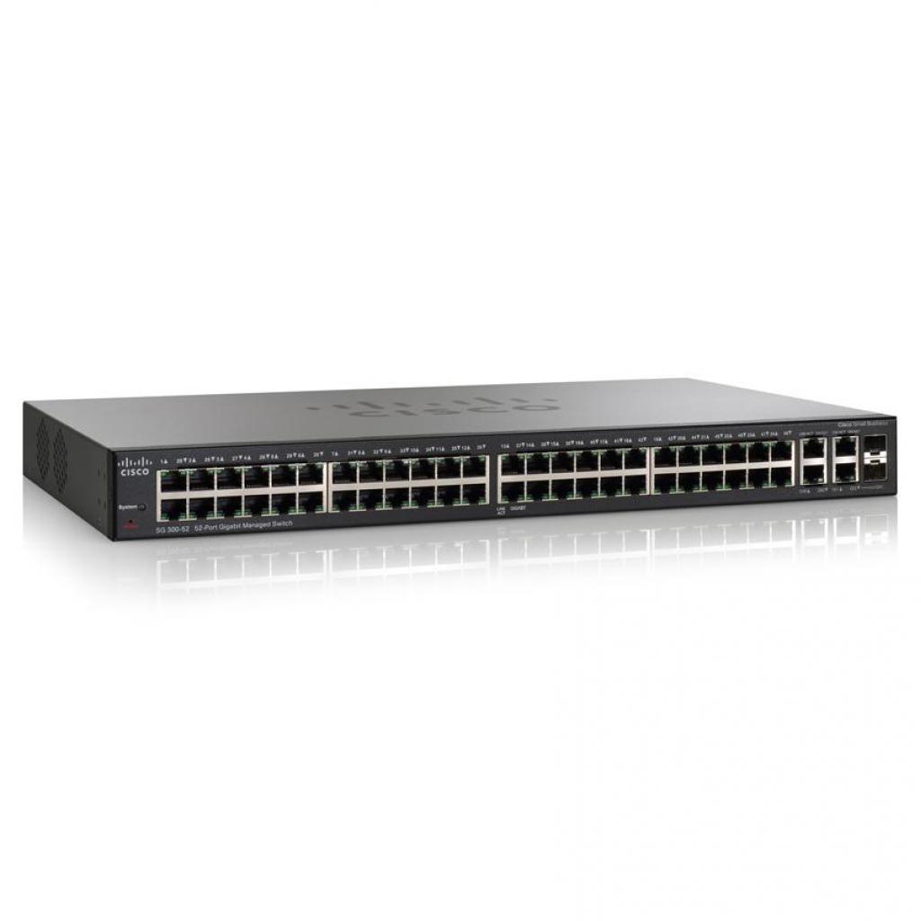 Комутатор мережевий Cisco SG300-52 (SRW2048-K9-EU) зображення 3