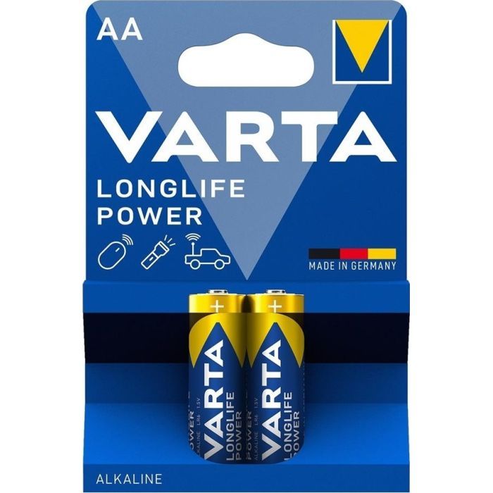 Батарейка Varta AA Longlife Power щелочная * 2 (04906121412)