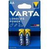 Батарейка Varta AA Longlife Power лужна * 2 (04906121412)