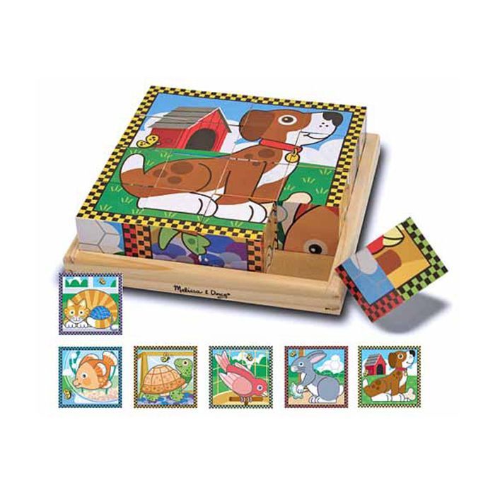 Кубики Melissa&Doug Домашние животные (MD3771)