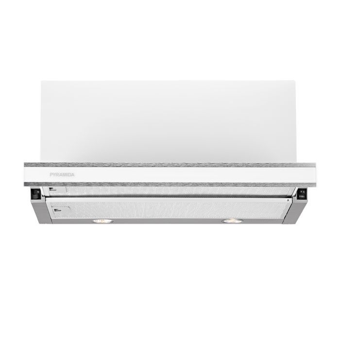 Витяжка кухонна Pyramida TL 60 FG IX WH зображення 2