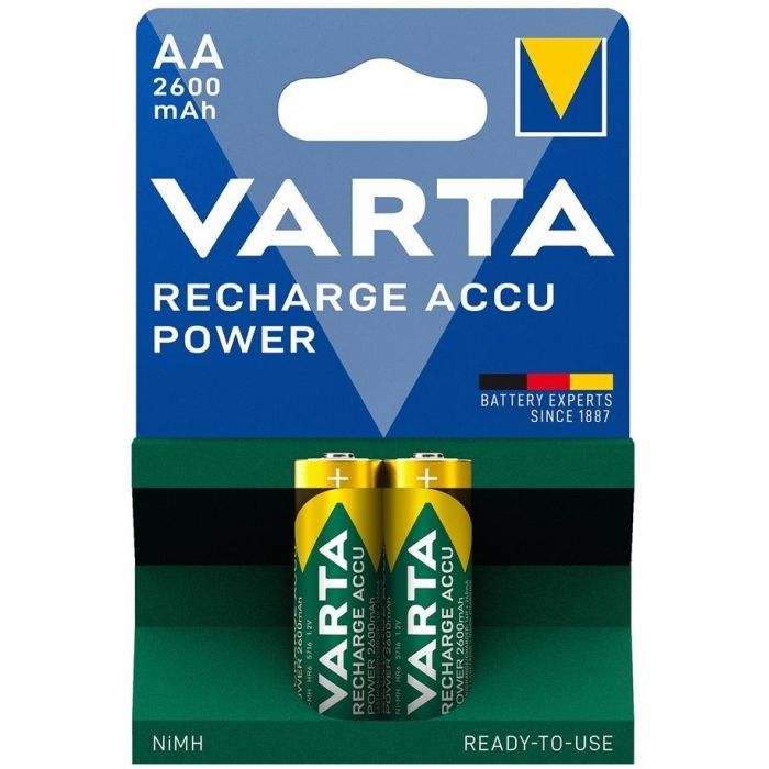 Аккумулятор Varta AA 2600mAh * 2 NI-MH Power (5716101402)