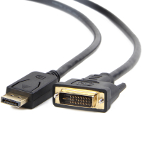Фото - Кабель Cablexpert  мультимедійний Display Port to DVI 24+1pin, 1.0m  (CC-DPM 