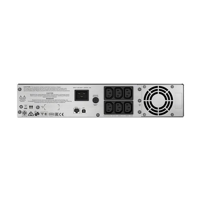 Источник бесперебойного питания APC Smart-UPS C RM 2000VA LCD 230V (SMC2000I-2U) изображение 2