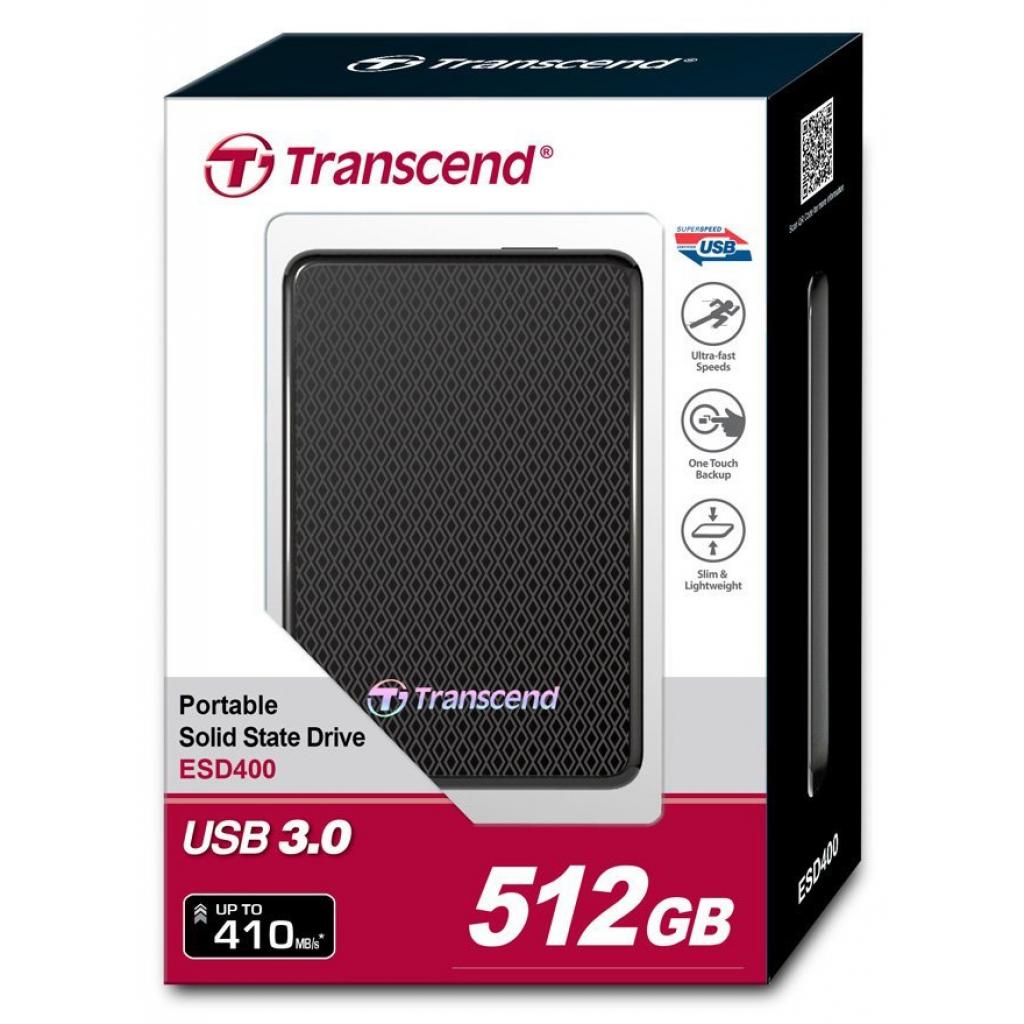 Накопичувач SSD 1.8" 512GB Transcend (TS512GESD400K) зображення 4