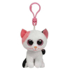 Мягкая игрушка Ty Белый кот Muffin, 12 см (36586)