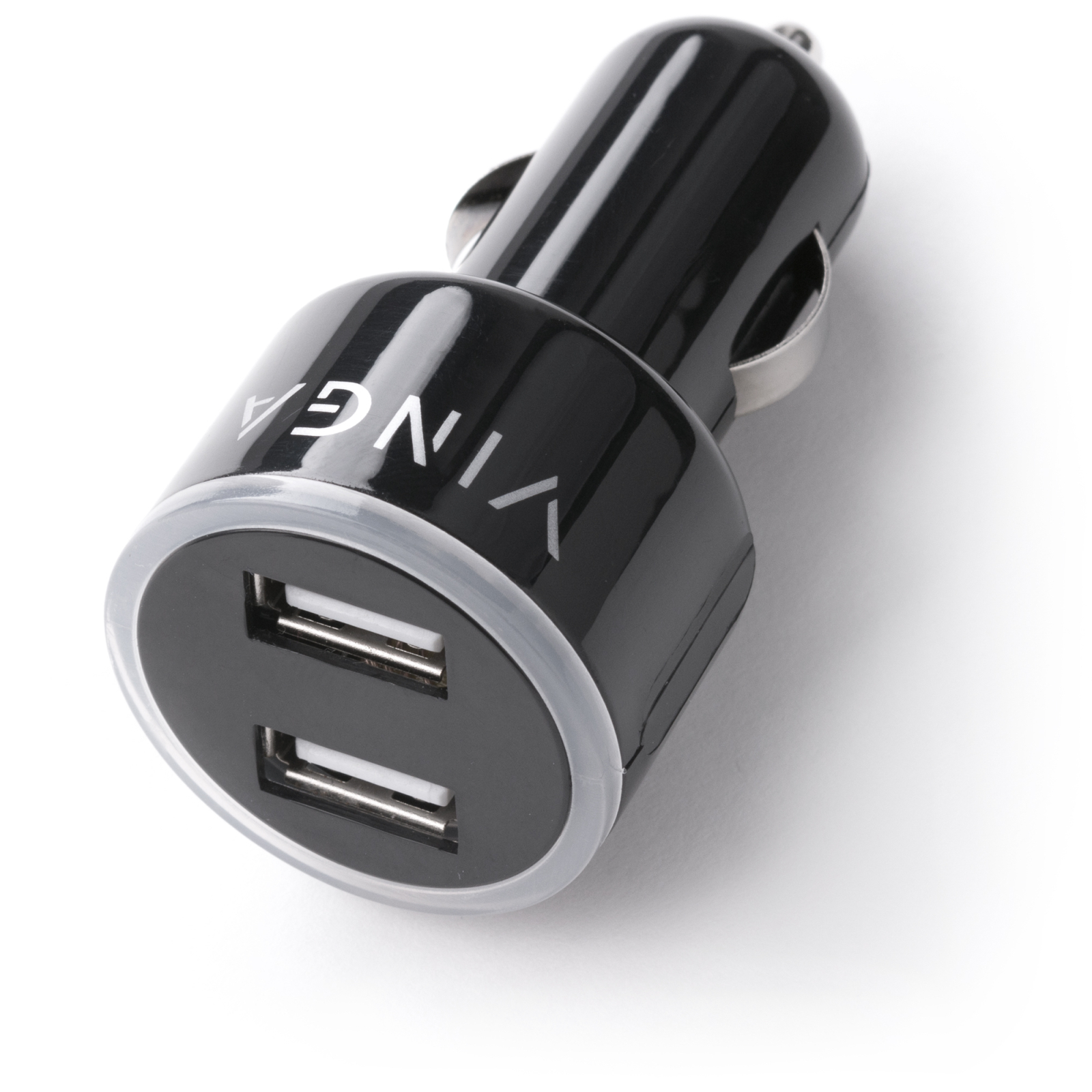 Зарядний пристрій Vinga CB 333 USB*2ports 2.1A (APA0333BK) зображення 3