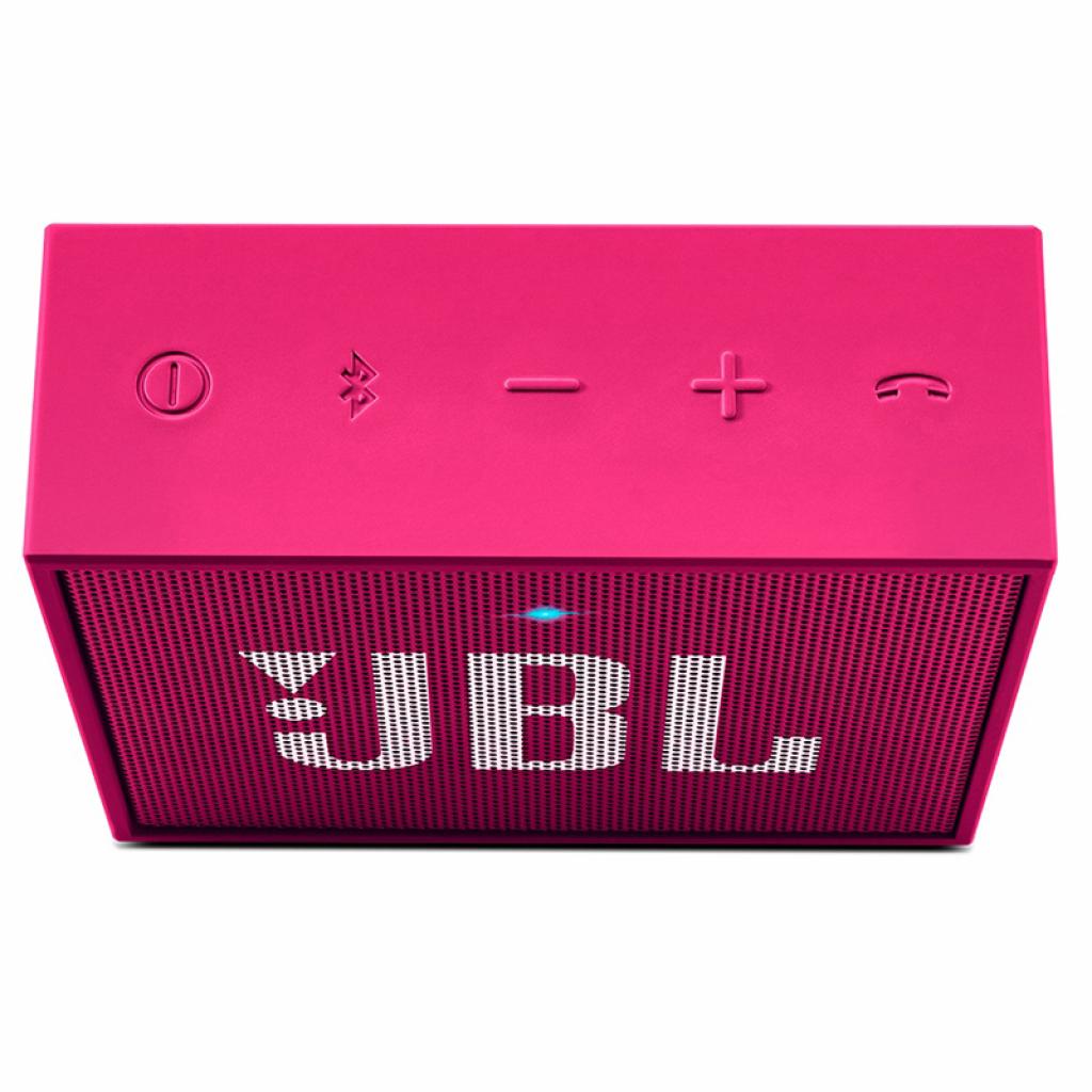 Акустическая система JBL GO Pink (JBLGOPINK) изображение 4