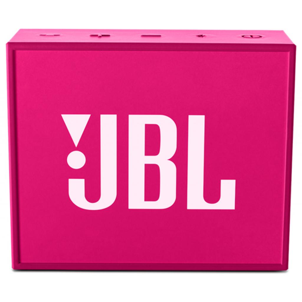 Акустична система JBL GO Pink (JBLGOPINK) зображення 5