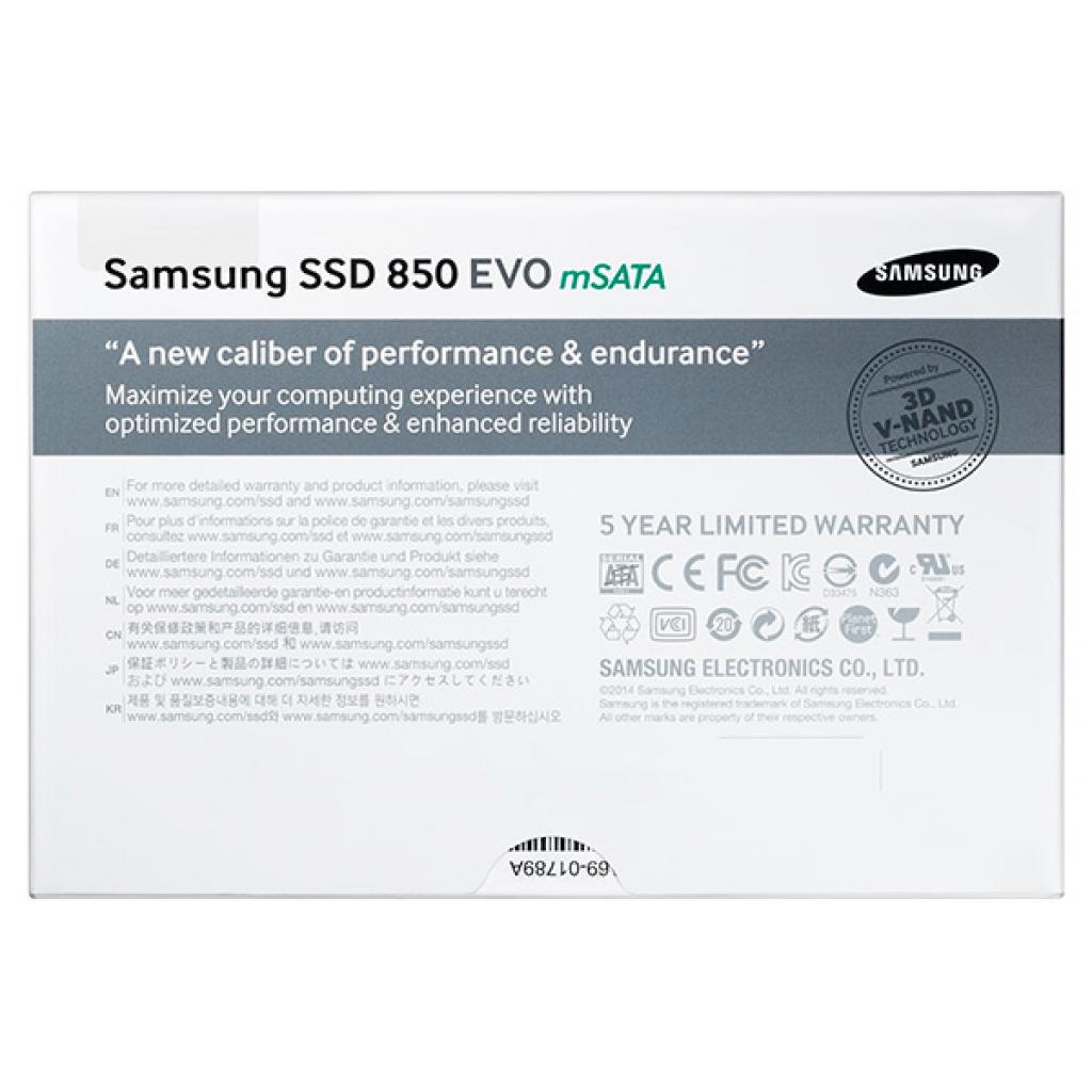 Накопичувач SSD mSATA 120GB Samsung (MZ-M5E120BW) зображення 8