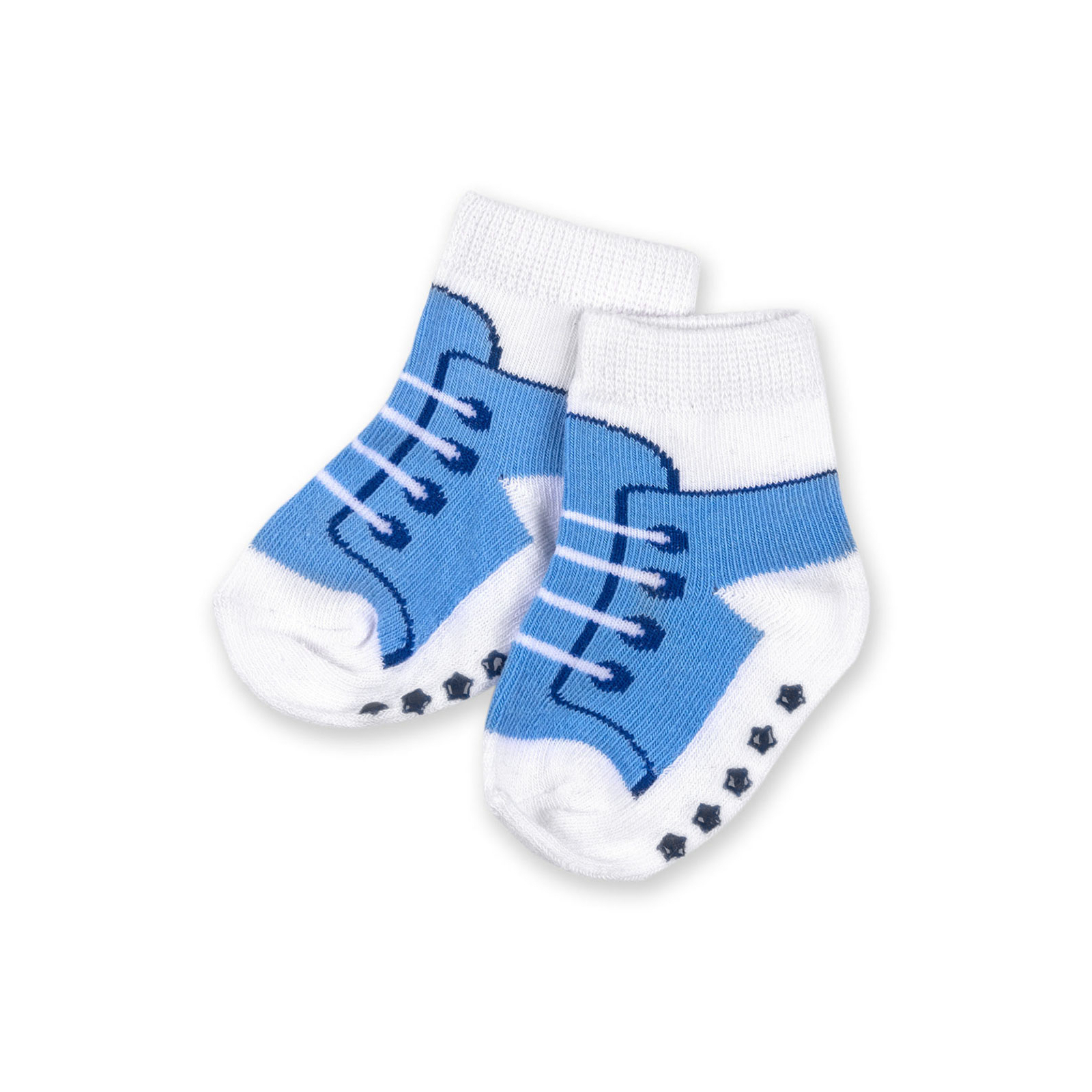 Шкарпетки дитячі Luvable Friends 3 пари неслизькі, для дівчаток (23117.12-24 F) зображення 4