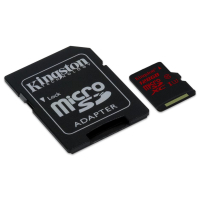 Карта памяти Kingston 128GB microSDXC class10 UHS-I U3 (SDCA3/128GB) изображение 2