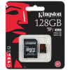 Карта памяти Kingston 128GB microSDXC class10 UHS-I U3 (SDCA3/128GB) изображение 3
