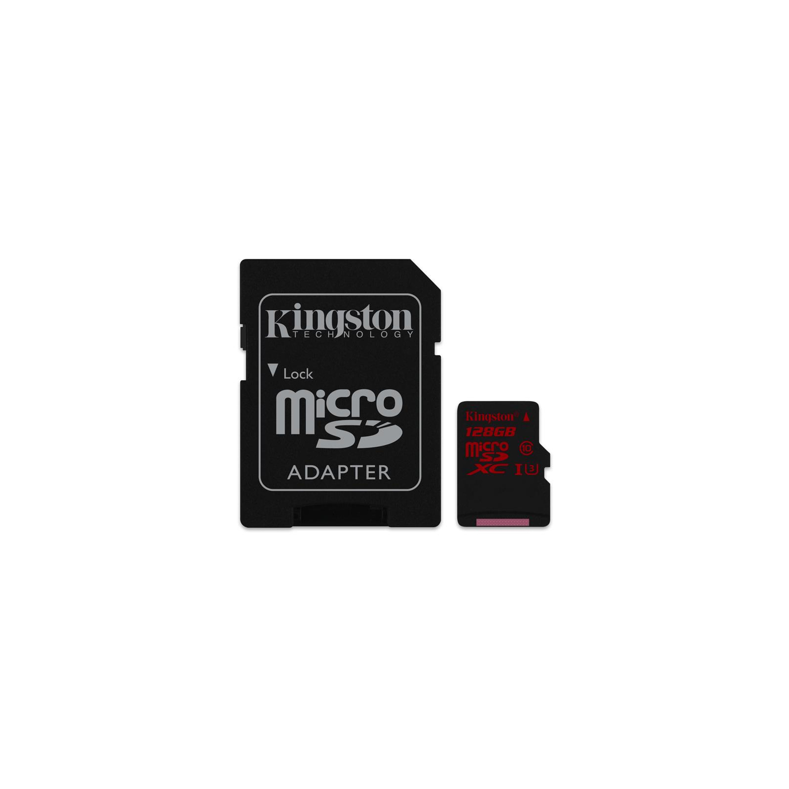 Карта памяти Kingston 128GB microSDXC class10 UHS-I U3 (SDCA3/128GB)