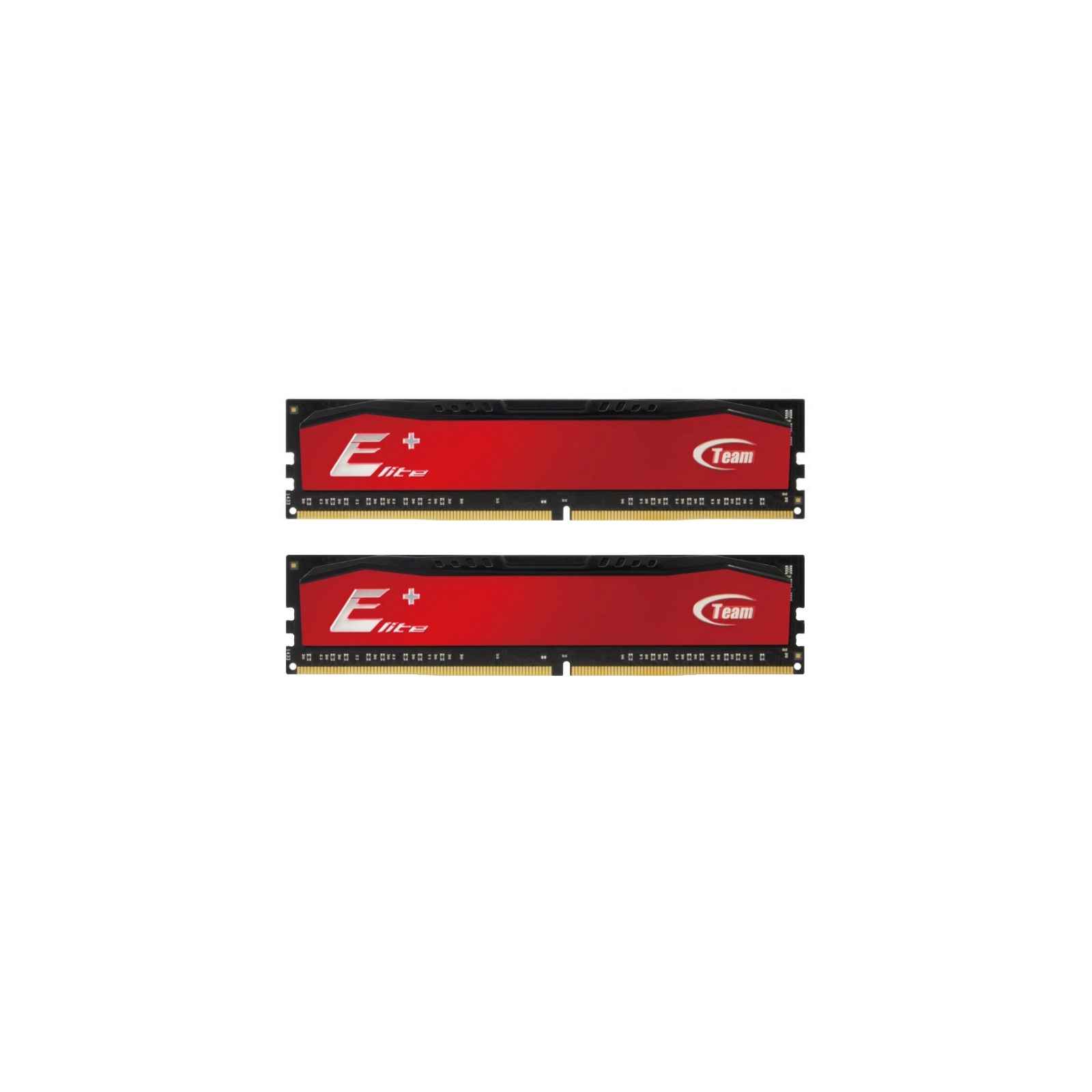 Модуль памяти для компьютера DDR4 8GB (2x4GB) 2400 MHz Elite Plus Red Team (TPRD48G2400HC16DC01)