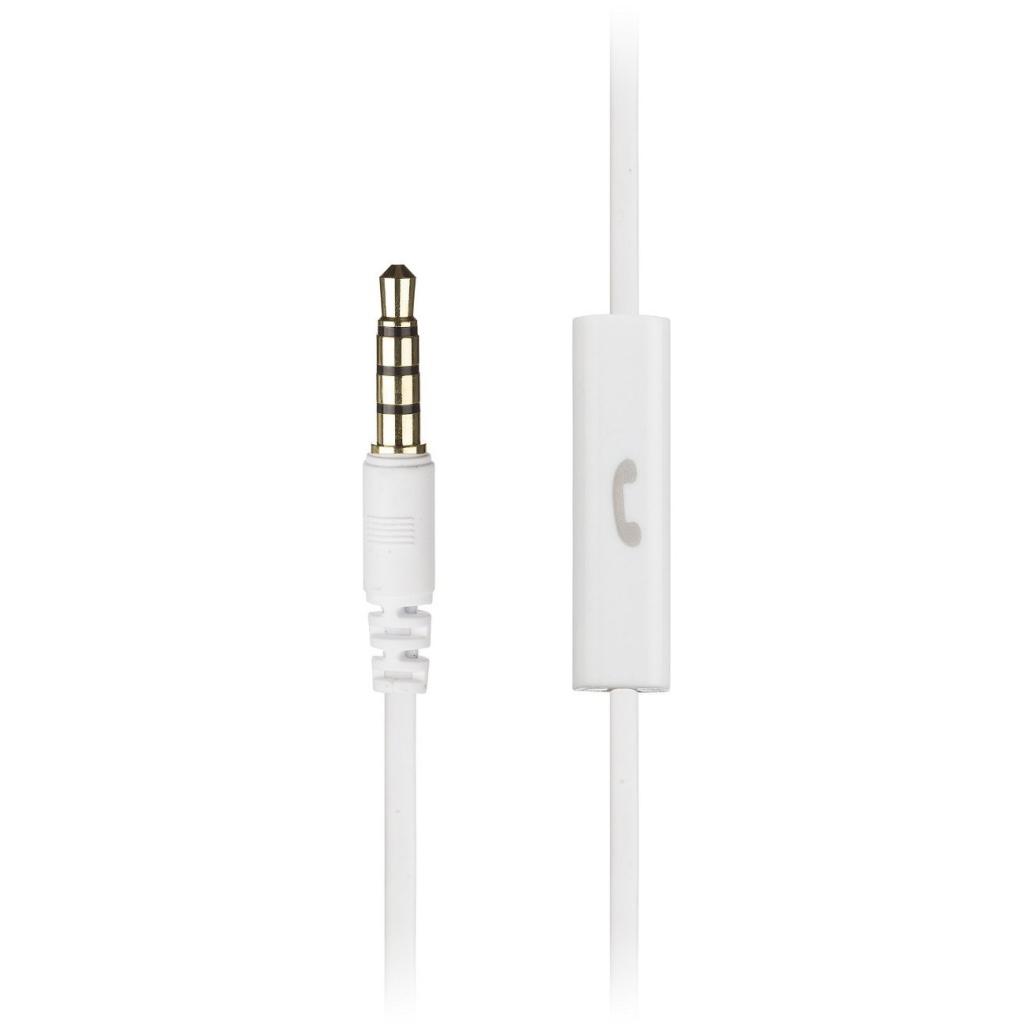 Наушники KitSound KS Mini In-Ear Headphones with In-Line Mic White (KSMINIWH) изображение 4