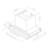 Вытяжка кухонная Elica BOX IN PLUS IXGL/A/120 изображение 2