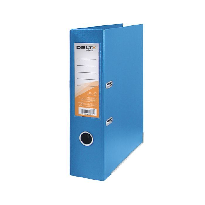 Папка - реєстратор Delta by Axent double-sided PP 7,5 cм, assembled, sky-blue (D1712-07C)