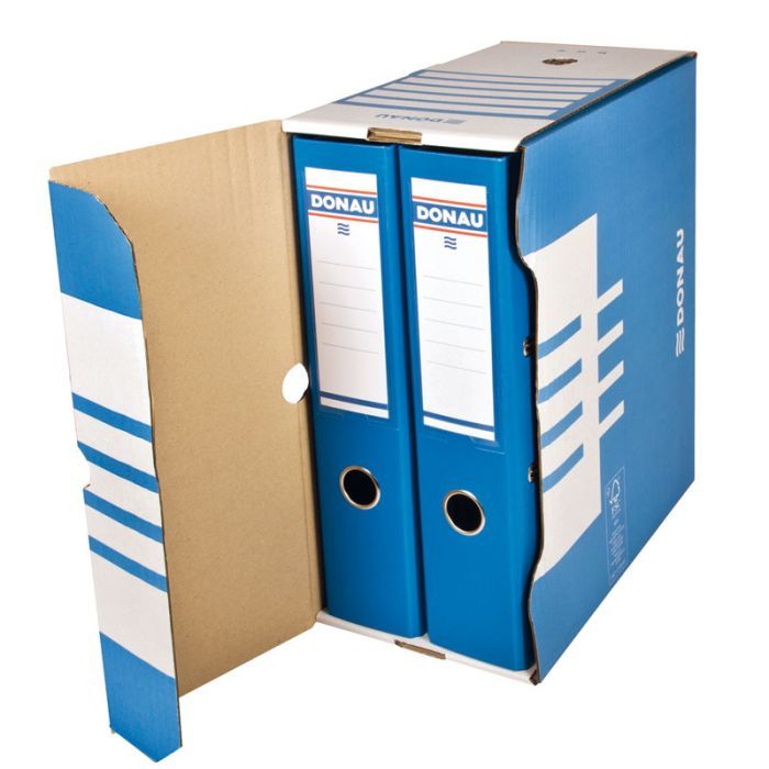 Архивный бокс Donau 155мм, blue (7663301PL-10) изображение 2