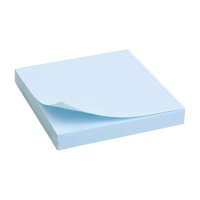 Бумага для заметок Axent with adhesive layer 75x75мм, 100sheets., pastel blue (2314-04-А)