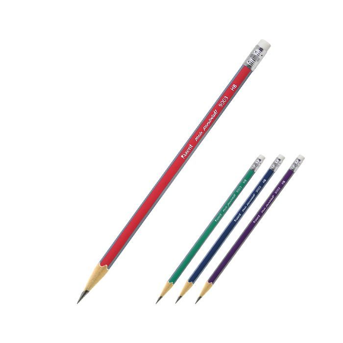 Олівець графітний Axent 9003-А, НВ, туба (9003/100-А)