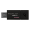 USB флеш накопичувач Kingston 128GB DT100 G3 Black USB 3.0 (DT100G3/128GB) зображення 4